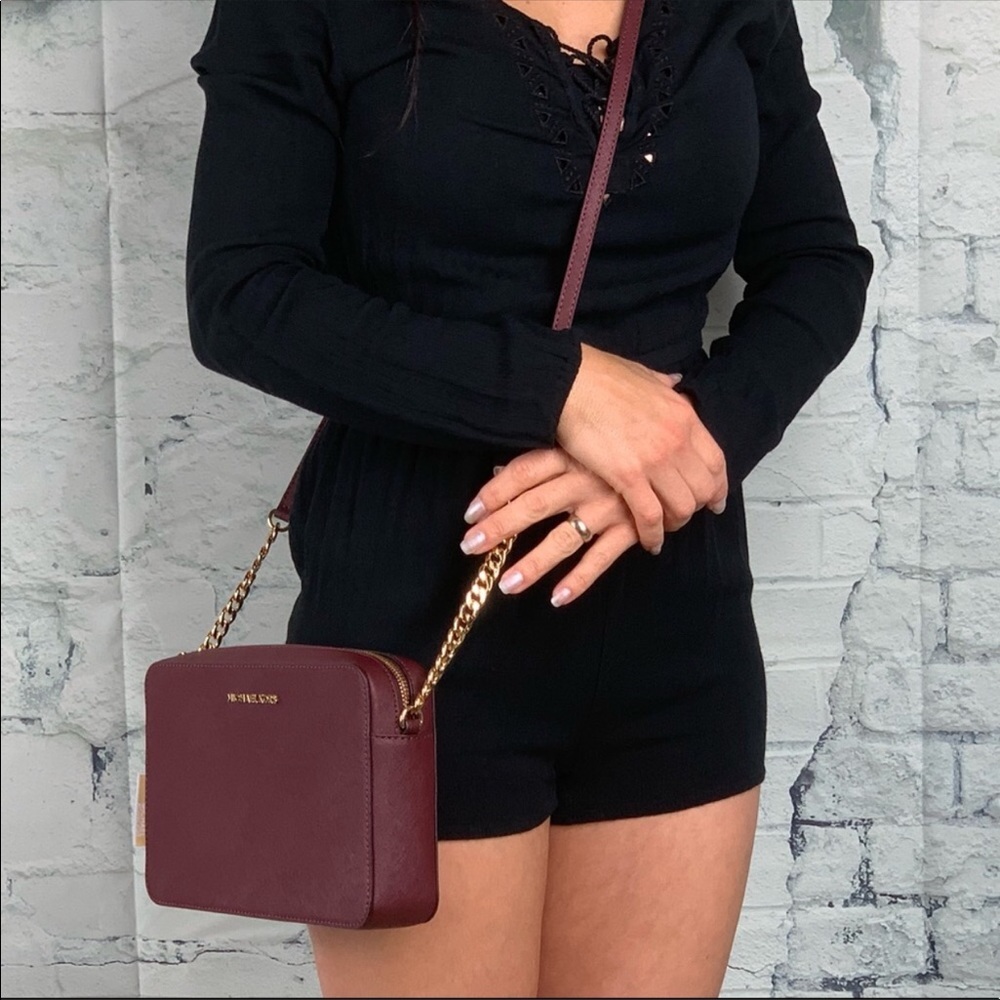 Nwt Michael Kors Jet Set item messenger crossbody - Picture 3 of 8
